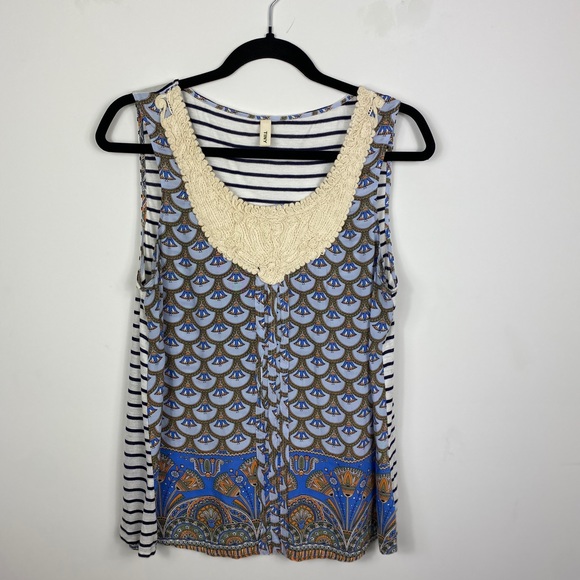 Anthropologie Tiny Santa Clara Crochet Tank - Picture 2 of 6
